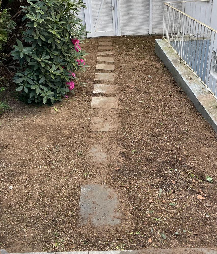 Nachher Gartenpflege